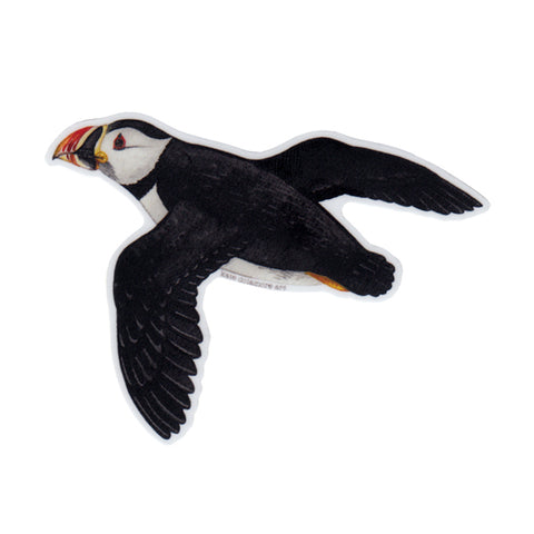Wholesale Vinyl Sticker: Atlantic Puffin Flying