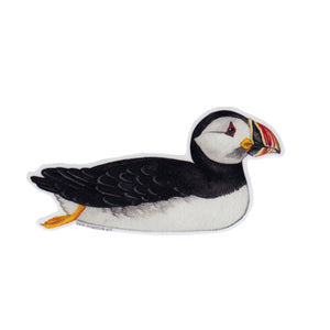 Wholesale Vinyl Sticker: Atlantic Puffin Floating