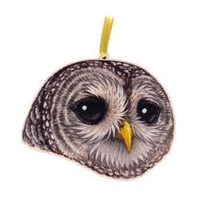 Wholesale Christmas Ornaments: Barred Owl