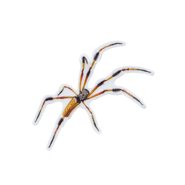 Wholesale Vinyl Sticker: Golden Silk Spider