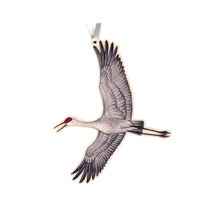 Wholesale Christmas Ornaments: Sandhill Crane (In Flight)
