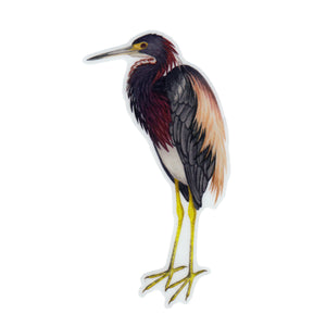 Wholesale Vinyl Sticker: Tricolored Heron