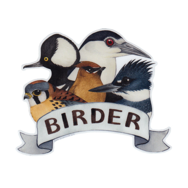 Wholesale Vinyl Sticker: "Birder"