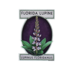 Wholesale Vinyl Sticker: Florida Lupine