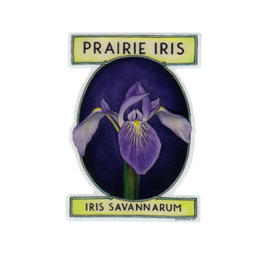 Wholesale Vinyl Sticker: Prairie Iris