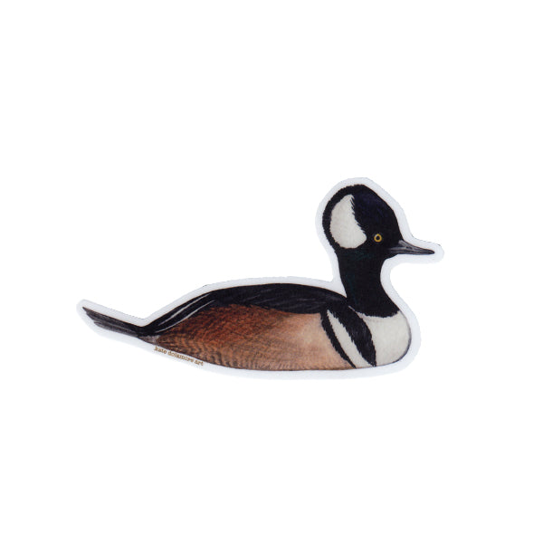 Wholesale Vinyl Sticker: Hooded Merganser