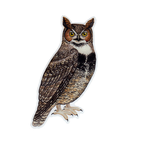 Wholesale Vinyl Sticker: Great Horned Owl