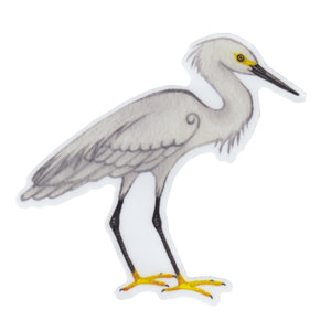 Wholesale Vinyl Sticker: Snowy Egret