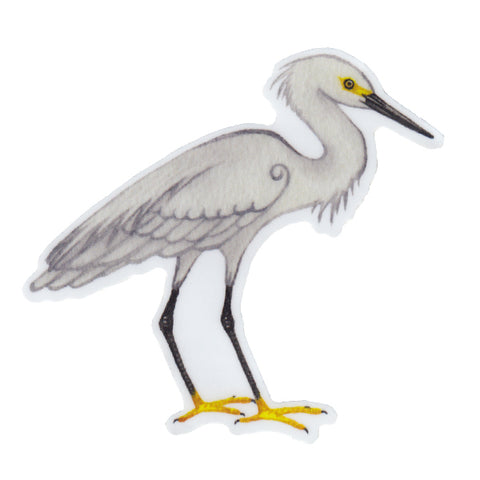 Wholesale Vinyl Sticker: Snowy Egret