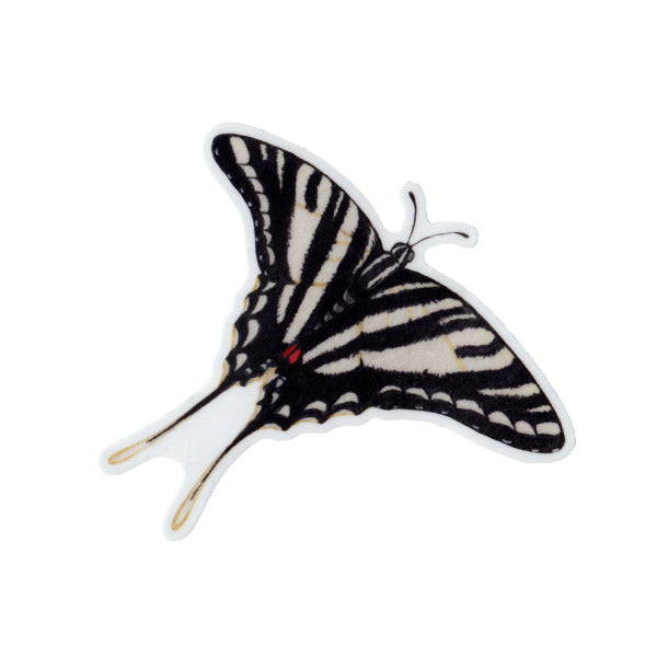 Wholesale Vinyl Sticker: Zebra Swallowtail